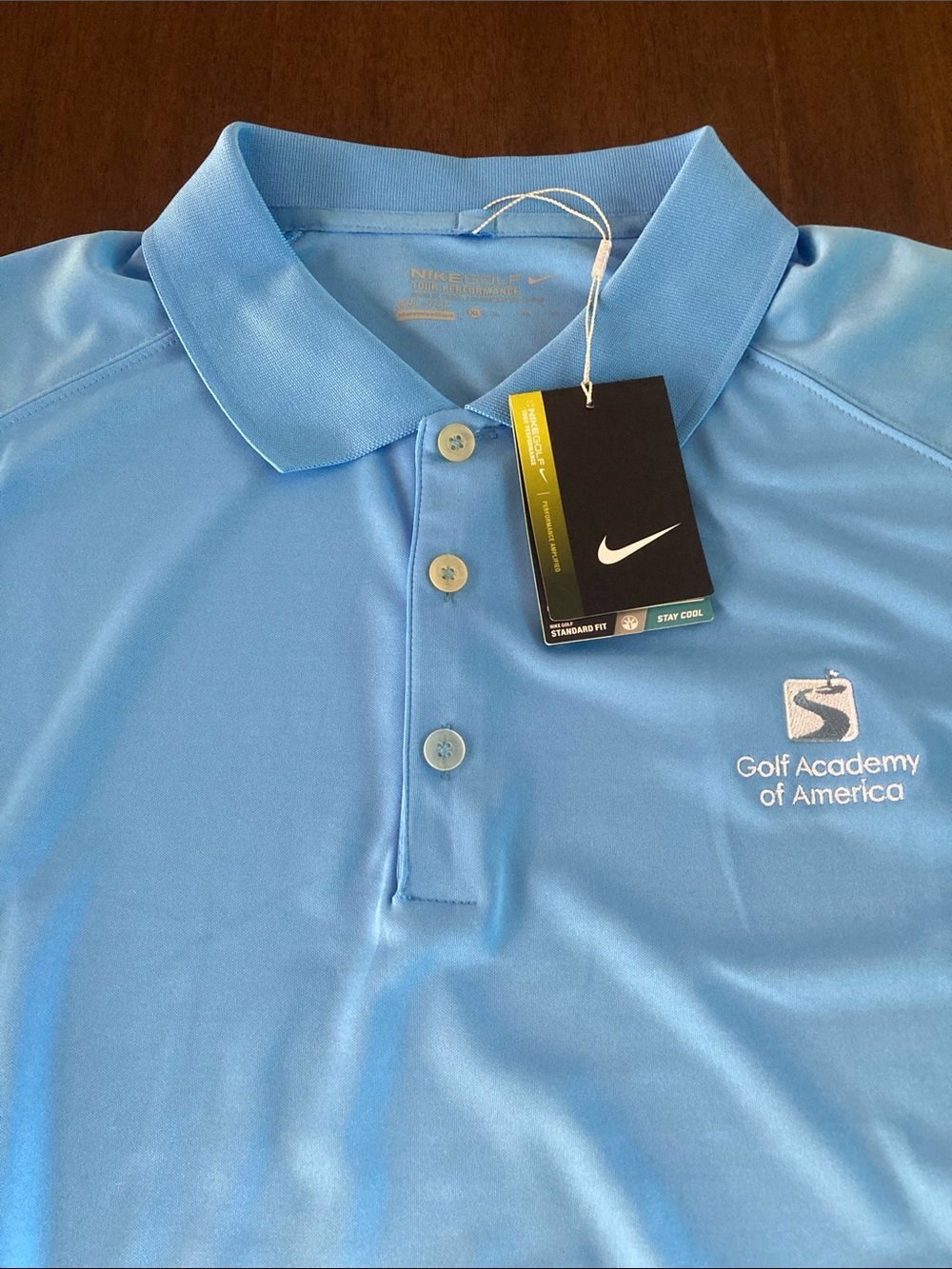 Nike Men’s Light Blue Golf Academy Polo Shirt